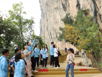 桂林理工大学空港校区与西北民族大学师生共同开展“国风桂韵 丝路共融”跨区域各族青